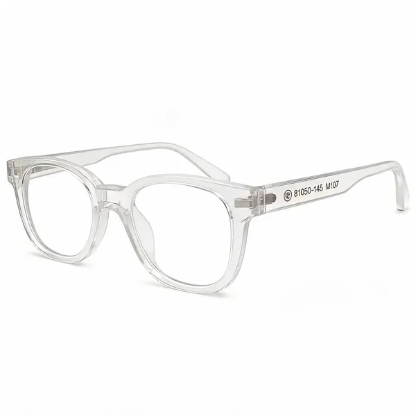 Clear_Plastic_Full_Rim_Rectangular_Eyeglasses_For_Unisex