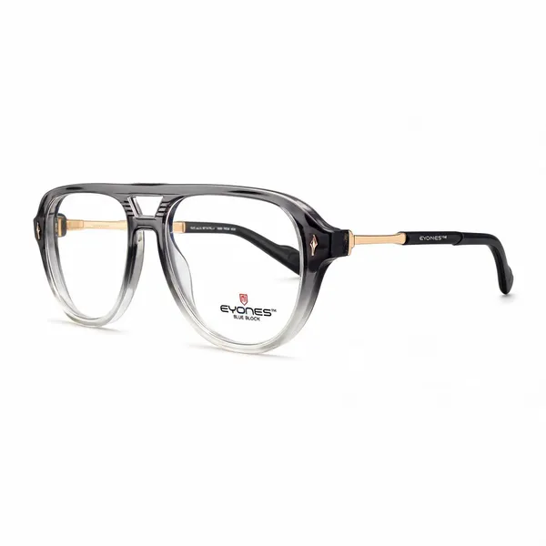 Grey_Plastic_Aviator_Blue_Light_Glasses_For_Unisex