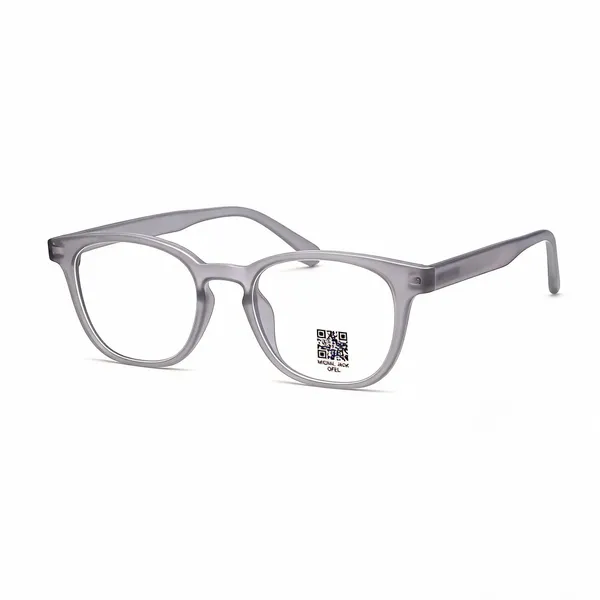 Grey_Plastic_Full_Rim_Rectangular_Eyeglasses_For_Unisex