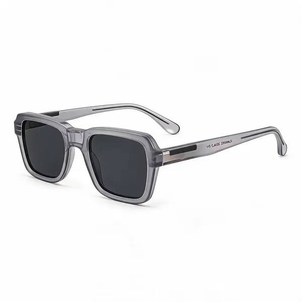 Grey_Plastic_Rectangular_Sunglasses_For_Unisex