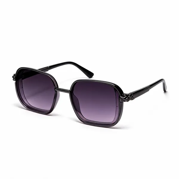 Black_Plastic_Rectangular_Gradient_Sunglasses_For_Unisex