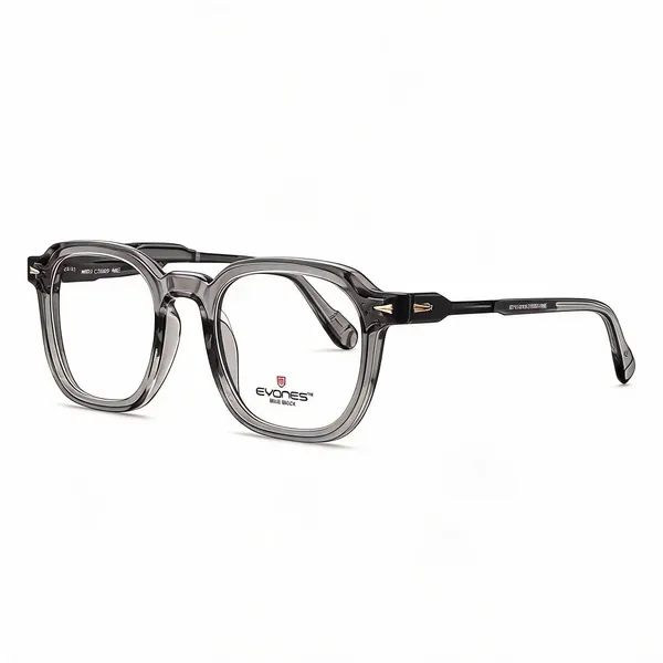 Black_Plastic_Full_Rim_Square_Eyeglass_Frame_For_Unisex