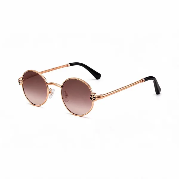 Black_Plastic_Round_Gradient_Sunglasses_For_Unisex