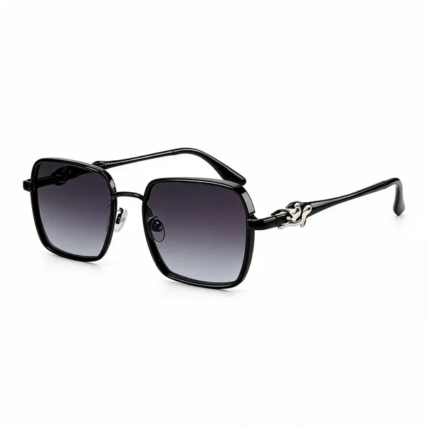 Gold_Metal_Rectangular_Sunglasses_For_Unisex