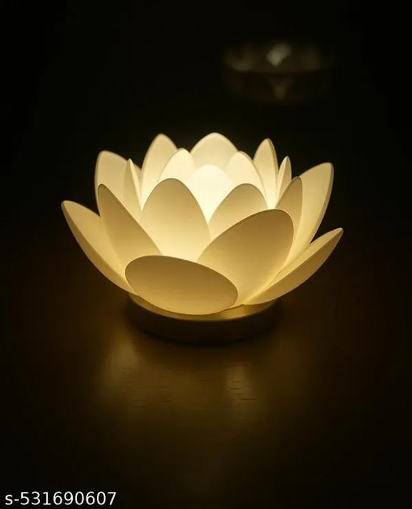 Plastic_White_Lotus_LED_Night_Light