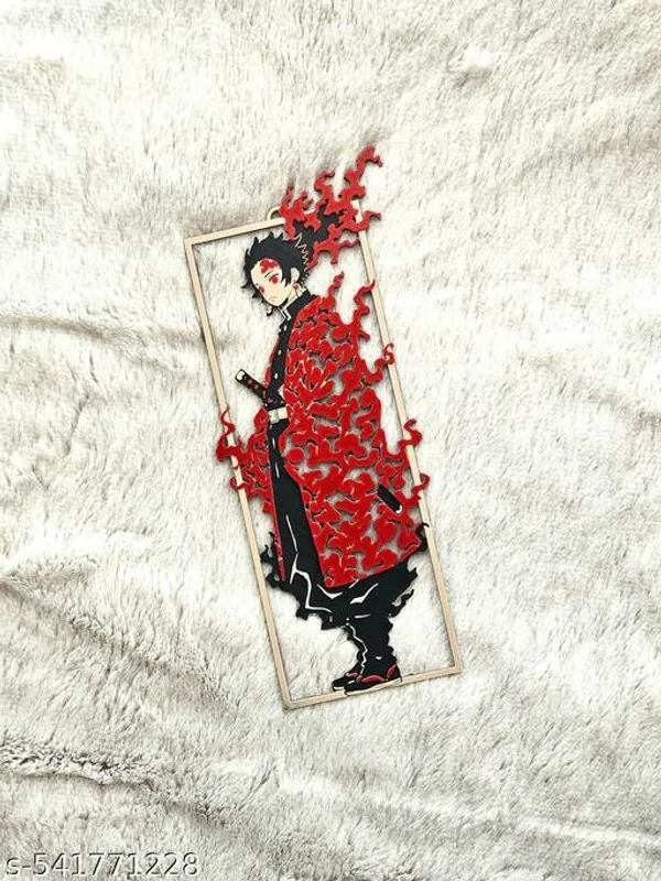 Multicolor_Plastic_Tanjiro_Demon_Slayer_Bookmark_-_Pack_of_2