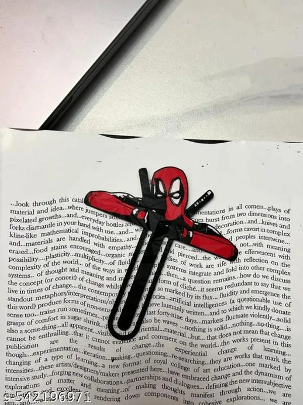 Multicolor_Plastic_Deadpool_Bookmark_-_Pack_of_2