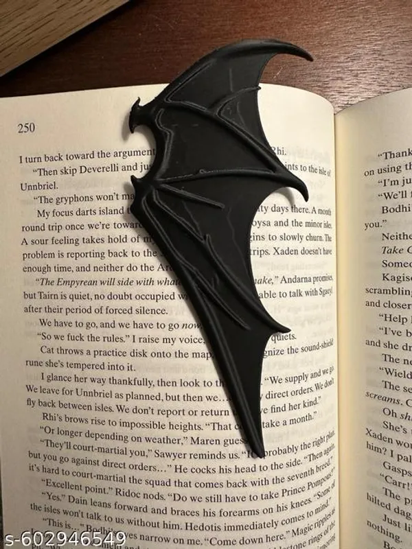 Black_Plastic_Bat_Bookmark_-_Pack_of_2