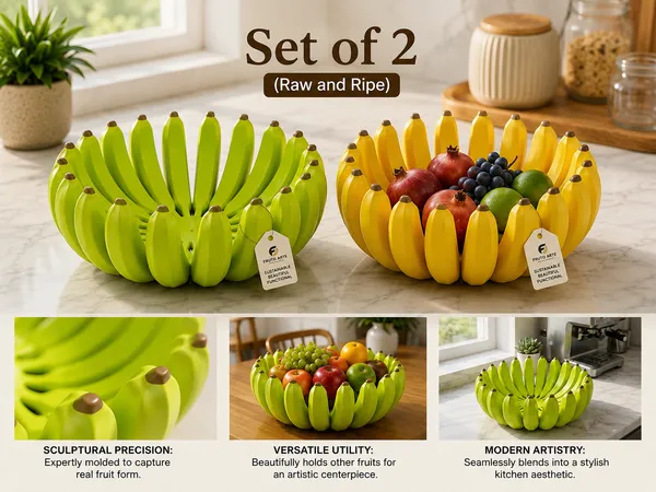 Green_And_Yellow_Plastic_Banana_Fruit_Basket_Set_Of_2