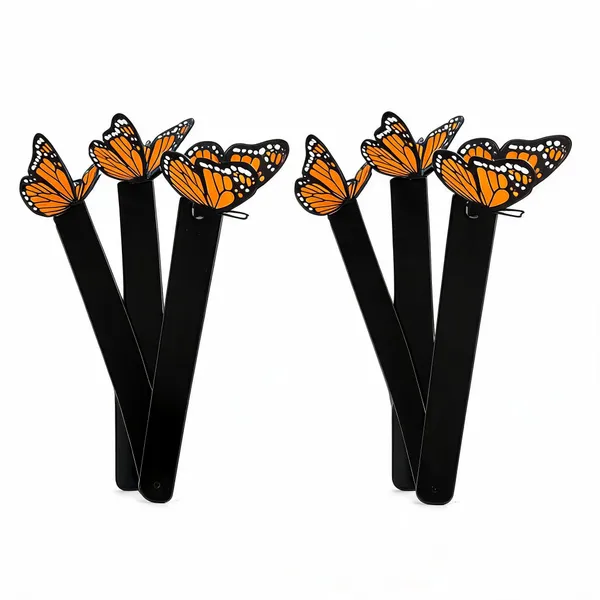 Multicolor_Plastic_Butterfly_Bookmark_Set_Of_3_-_Pack_of_2
