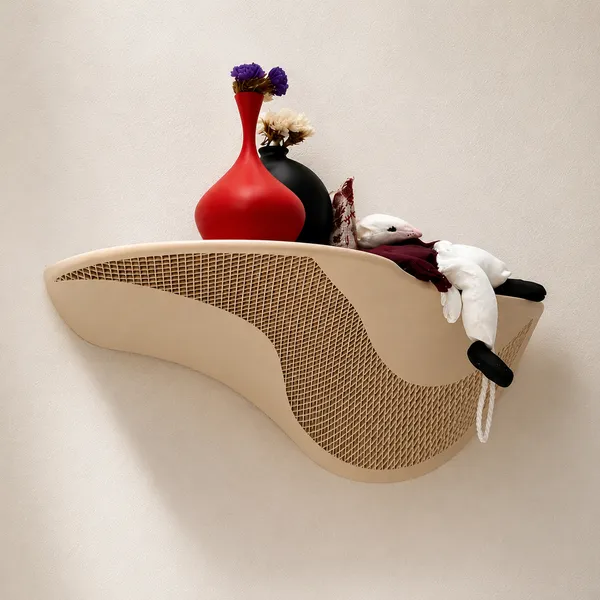 Beige_Plastic_Drop-Style_Aesthetic_Wall_Shelf