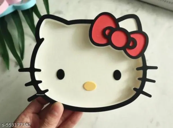 White_Pink_Plastic_Kitty_Trinket_Tray