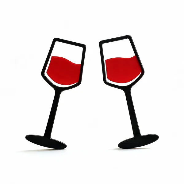 Black_Red_Plastic_Wine_Glass_Bookmark_-_Pack_of_2
