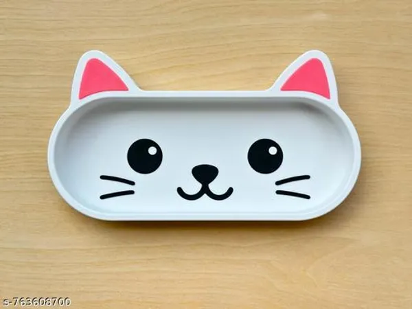Plastic_White_Cat_Style_Glasses_Tray_Eyewear_Holder