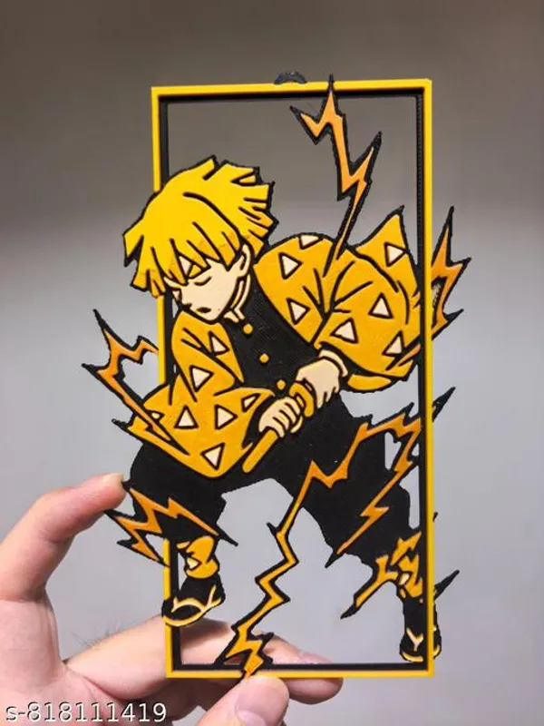 Demon_Slayer_Zenitsu_Agatsuma_Plastic_Bookmark_-_Pack_of_2