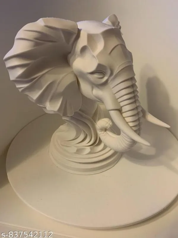Plastic_White_Elephant_Statue