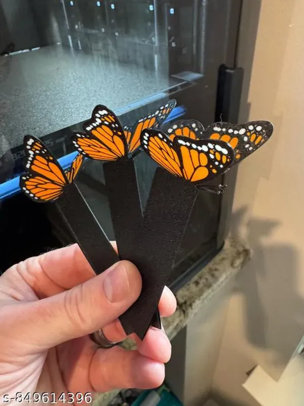 Multicolor_Plastic_Butterfly_Bookmark_Set_Of_3_-_Pack_of_2