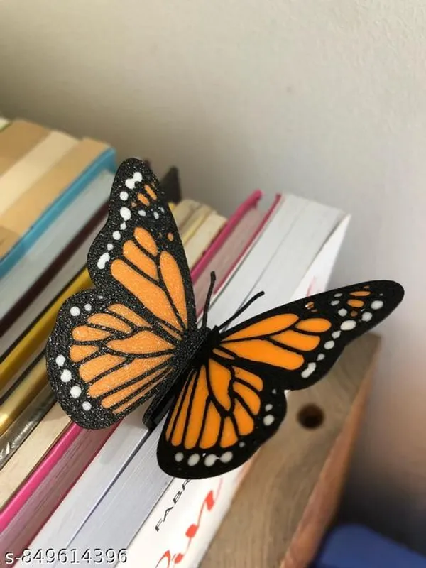 Multicolor_Plastic_Butterfly_Bookmark_Set_Of_3_-_Pack_of_2