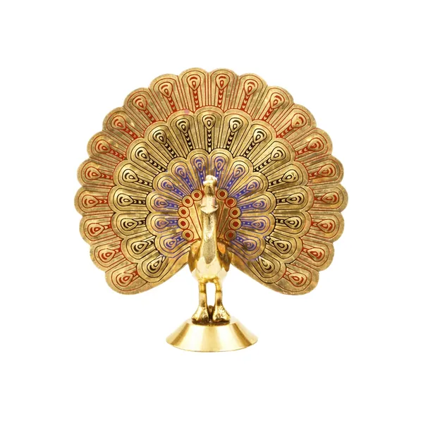 Brass_Peacock_Figurine_Handcrafted_Mor_Showpiece_For_Home_Living_Room_Decor