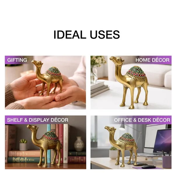 Brass_Camel_Figurine_Handcrafted_Showpiece_15_Cm_Decorative_Home_Office_Accent
