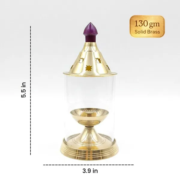 Brass_Glass_Lantern_Diya_Holder_Temple_Festive_Dcor_Brass_Table_Diya_Set_5_5_Inch_Height