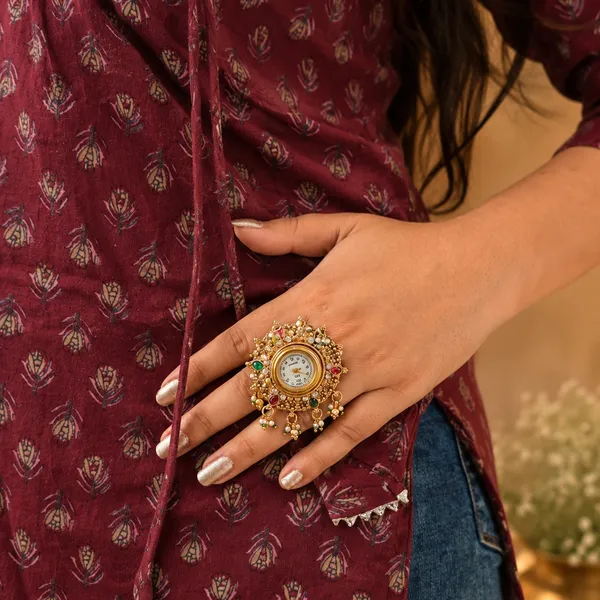 Kashmiri_Ring_Watch