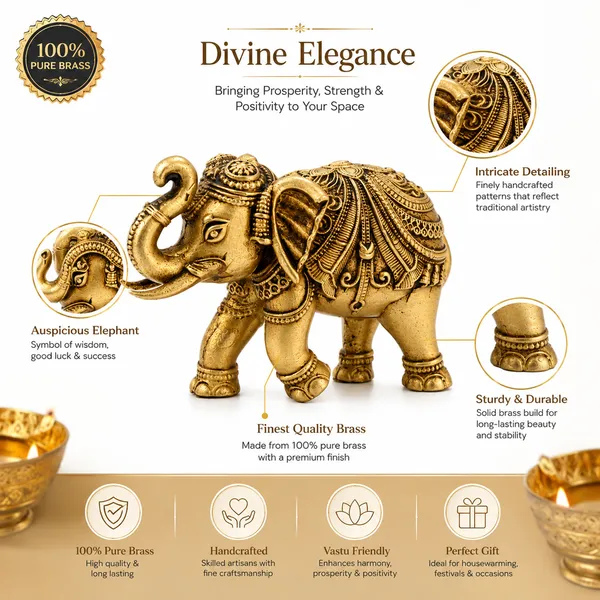 Small_Decorative_Brass_Elephant_Statue/Figurine