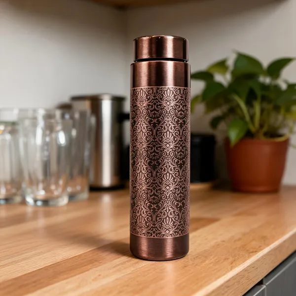 Pure_Copper_Water_Bottle_950_Ml_Hydration_Vessel_For_Home_Office_Travel_Elegant_Design_Ayurvedic_Wellness_Benefits