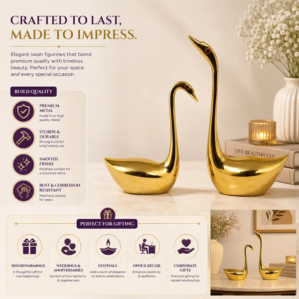 Brass_Swan_Decorative_Set_Of_2