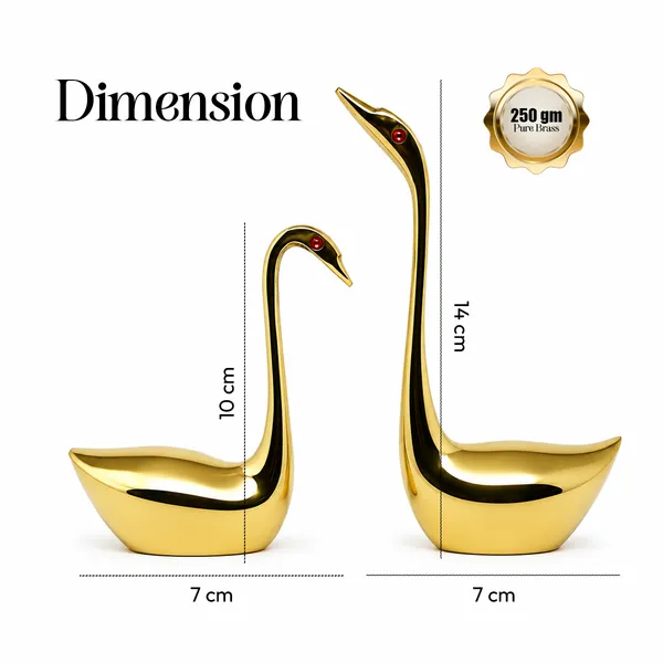 Brass_Swan_Decorative_Set_Of_2