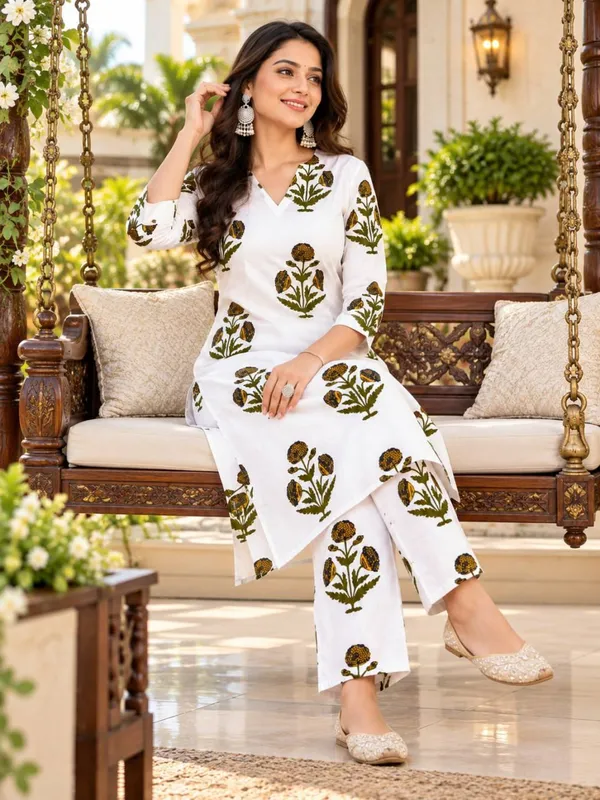 Rayon_Slub_Digital_Print_Kurti_Set