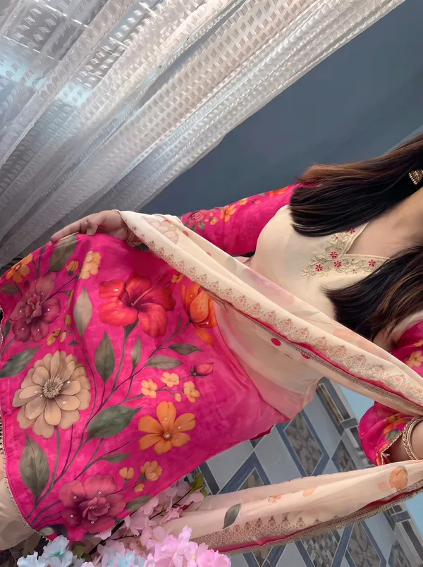 Soft_Waves_Silk_Kurti_Pant_Dupatta_Set