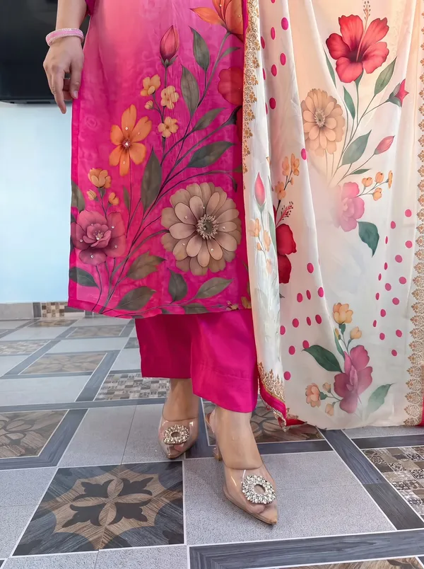 Soft_Waves_Silk_Kurti_Pant_Dupatta_Set