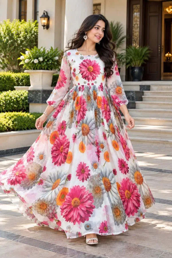 White_Beauty_Muse_White_Floral_Faux_Georgette_Gown