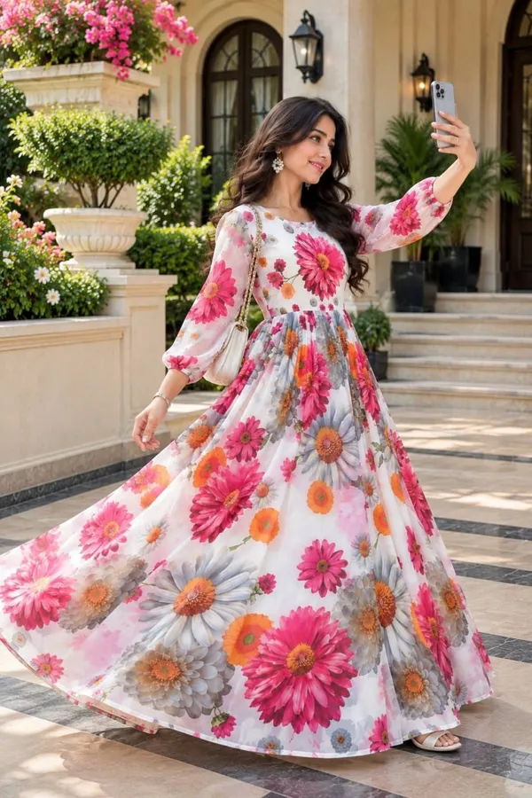 White_Beauty_Muse_White_Floral_Faux_Georgette_Gown