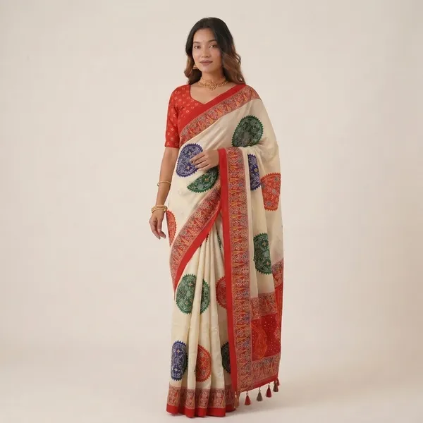 Multicolor_Premium_Pure_Modal_Silk_Saree_For_Women