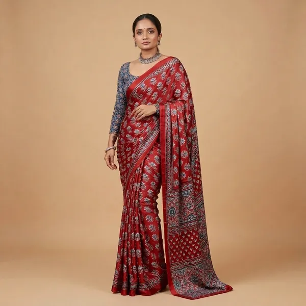 Multicolor_Premium_Pure_Modal_Silk_Saree_For_Women