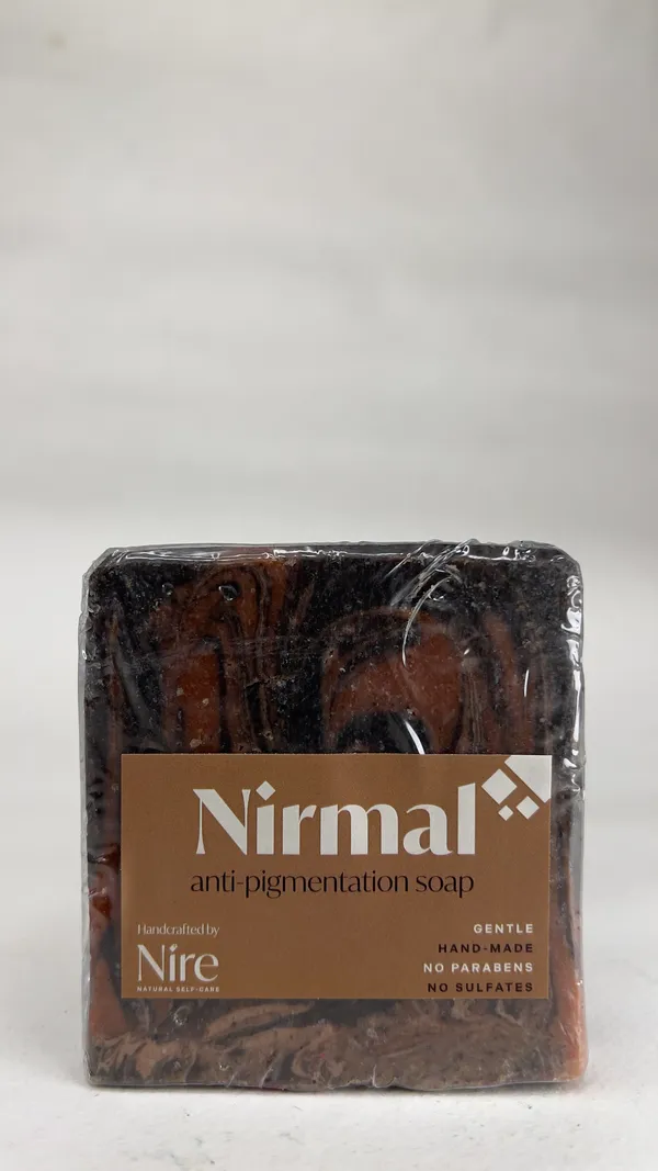 Nire_Nirmal_Kesar_french_Pink_Clay,_Multani_mitti,safforn_helps_Anti_pigmentation_Soap