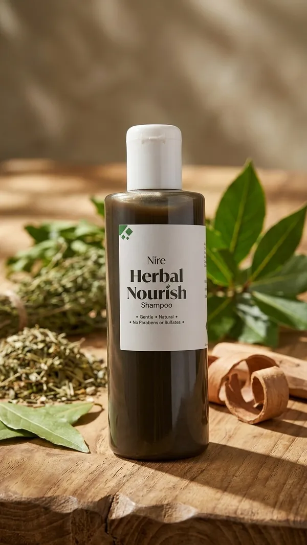 Nire_Black_Magic_Shampoo_:_Complete_Premium_Herbal_Care_with_Henna_Indigo_Bhringraj_/_Nire_Nourish_Shampoo_:__Gentle_cleansing,_Nourishes_hair_&_scalp__(Pack_Of_2_)