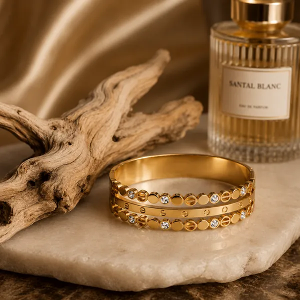Gold_Plated_Crystal_Studded_Multi_Layer_Bracelet_For_Women