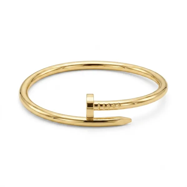 Gold_Plated_Nail_Design_Bracelet_For_Women