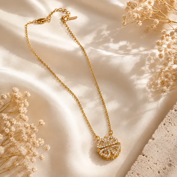 Gold_Stainless_Steel_Pendant_Necklace_For_Women