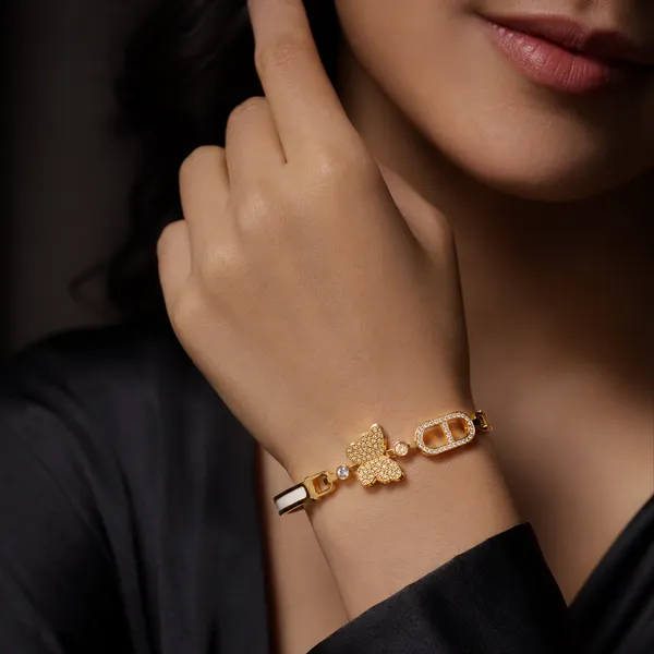 Gold_Plated_Stainless_Steel_Butterfly_Crystal_Chain_Link_Bracelet_For_Women