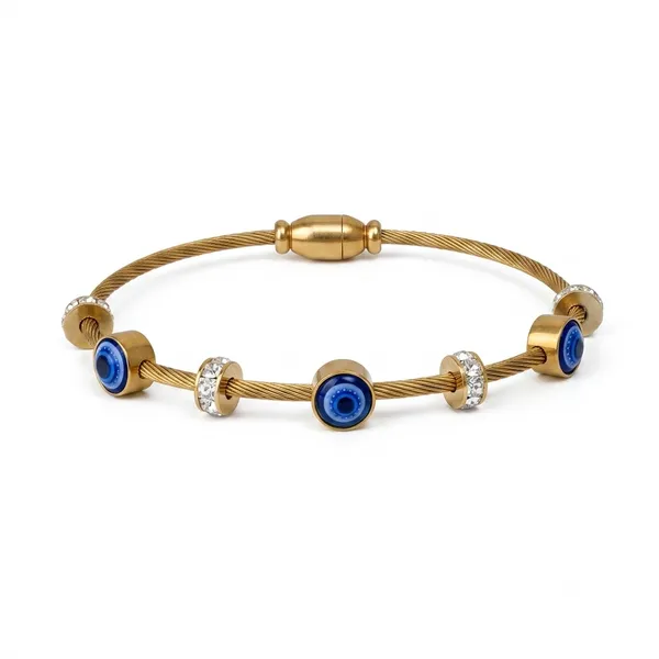 Premium_18K_Gold_Tone_Plated_316L_Stainless_Steel_Blue_Evil_Eye_Charm_Bracelet_for_Women_|_Anti_Tarnish_|_Waterproof_|_Lightweight_|_Luxury_Daily_Wear_Jewellery
