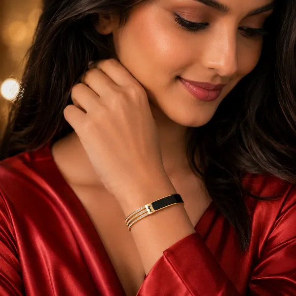 Luxury_18K_Gold_Tone_Plated_Black_Enamel_Crystal_Bracelet_for_Women_|_Anti_Tarnish_|_Waterproof_|_316L_Stainless_Steel_|_Lightweight
