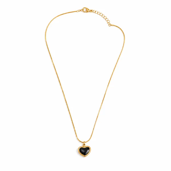 Anti_Tarnish_316L_Stainless_Steel_The_Midnight_Heart_Necklace_for_Women_|_Waterproof_|_Hypoallergenic_|_Premium_Gold_Finish_|_Minimalist_Daily_Wear_Jewellery