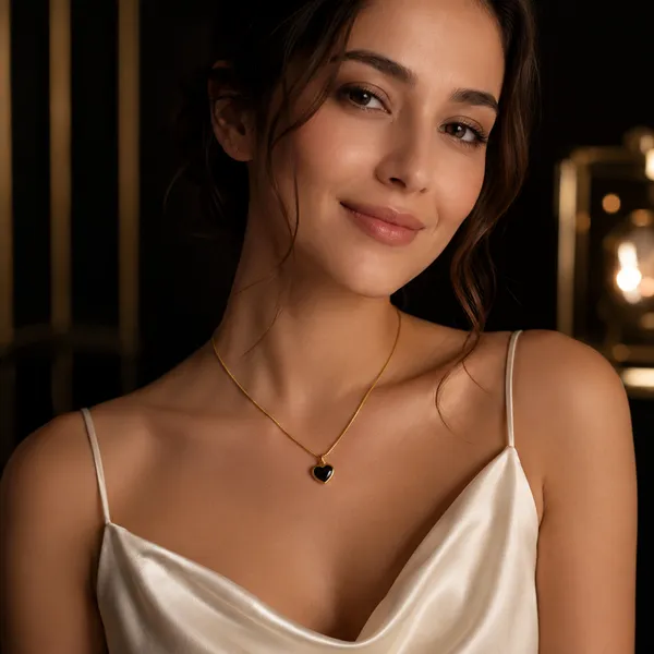 Anti_Tarnish_316L_Stainless_Steel_The_Midnight_Heart_Necklace_for_Women_|_Waterproof_|_Hypoallergenic_|_Premium_Gold_Finish_|_Minimalist_Daily_Wear_Jewellery