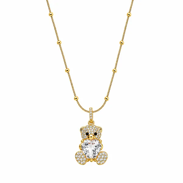 Premium_18K_Gold_Tone_Plated_316L_Stainless_Steel_Crystal_Teddy_Bear_Pendant_Necklace_for_Women_|_Anti_Tarnish_|_Waterproof_|_Lightweight_|_Luxury_Daily_Wear_Jewellery