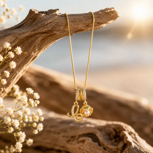 Gold_Stainless_Steel_Pendant_Necklace_For_Women
