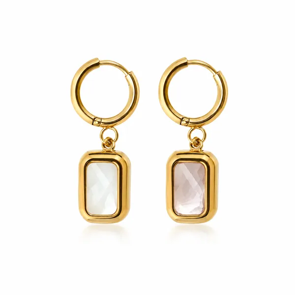 Premium_18K_Gold_Tone_Plated_316L_Stainless_Steel_Mother_of_Pearl_Rectangle_Drop_Hoop_Earrings_for_Women_|_Anti_Tarnish_|_Waterproof_|_Lightweight_|_Luxury_Daily_Wear_Jewellery